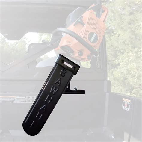 skid steer chainsaw carrier|SawHaul Universal Chainsaw Carrier .